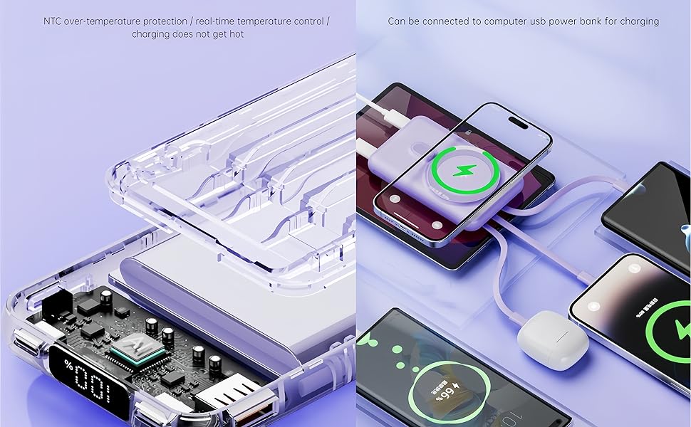 magsafe battery pack, magsafe charger, portable charger