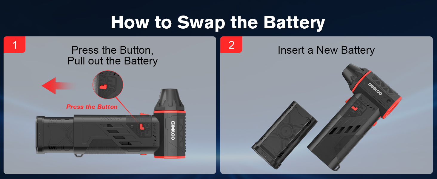 how to swap the battery