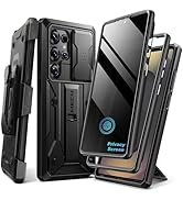 TONGATE for Samsung Galaxy S25 Ultra Case, [with Privacy Screen Protector & Slide Camera Cover] [...