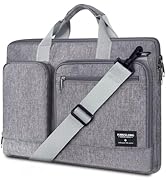 KINGSLONG 17-17.3 Inch Laptop Bag, Laptop Shoulder Bag with Shoulder Strap for Men Women Shockpro...