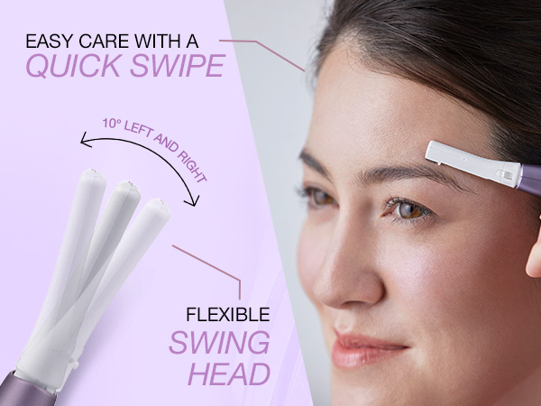 Easy care with a quick swipe