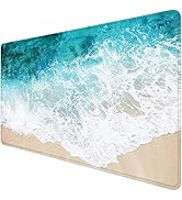 Lateefah Gaming Mouse Pad, Desk Pad for Keyboard and Mouse, Waterproof Mouse and Keyboard Mat, No...