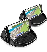 Loncaster [2 Pack] Dashboard Car Phone Holder Mount,Universal Cell Phone Automobile Cradles Stand...