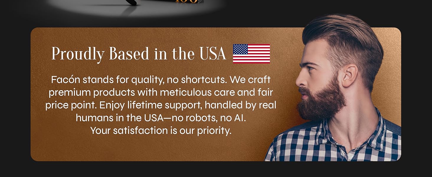 Facón Straight Razors for Men