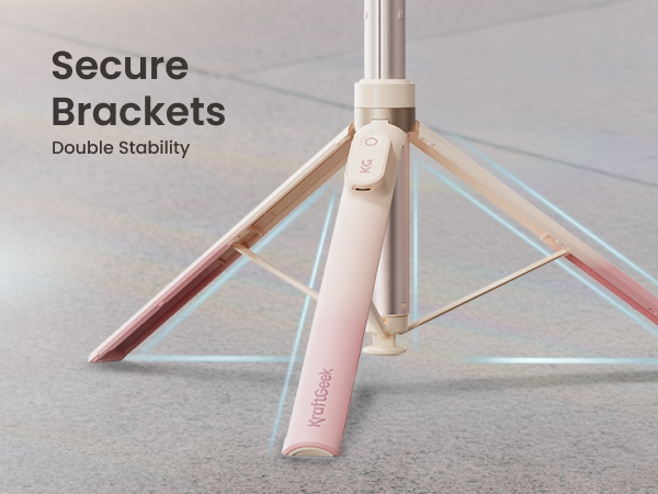 stable aluminum phone tripod for outdoor use