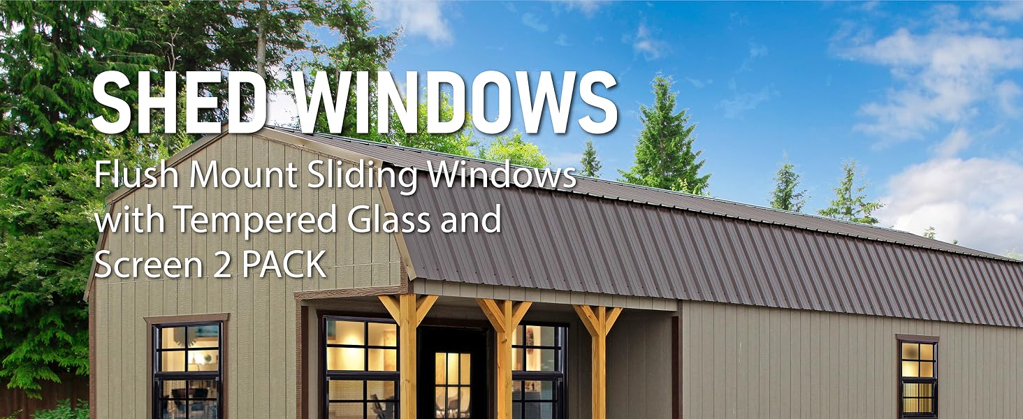 shed windows