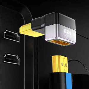 8K HDMI Right Angle Adapter
