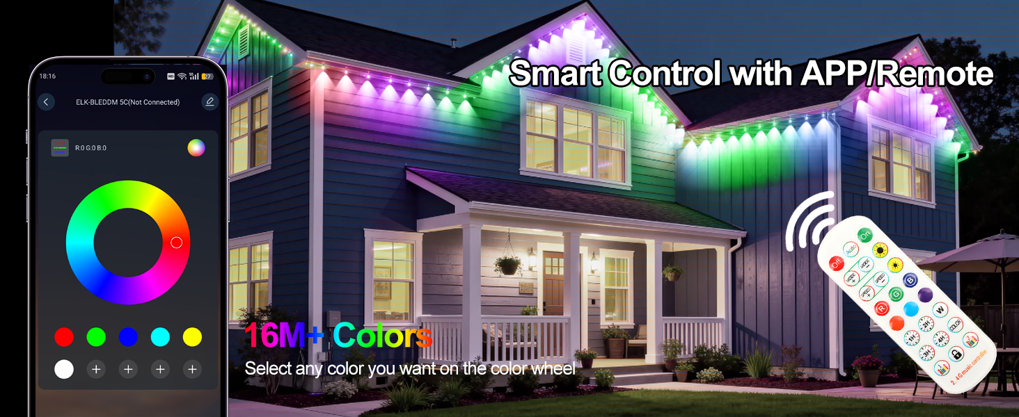 Smart Control with APP/Remote
