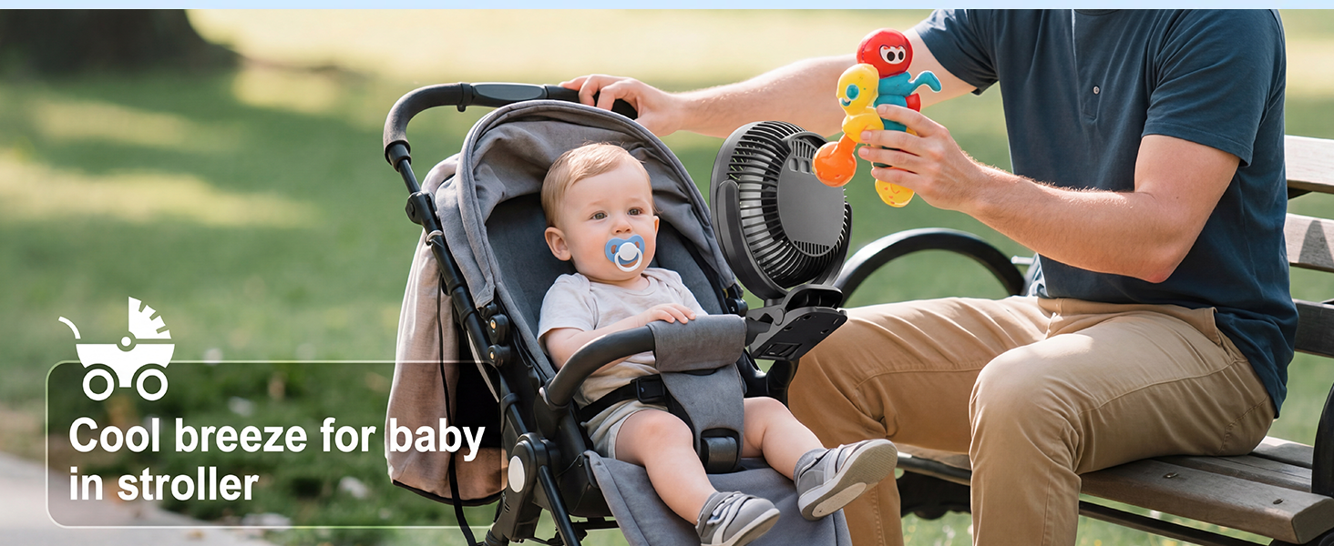 stroller fan