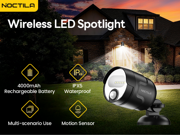 battery operated motion sensor light