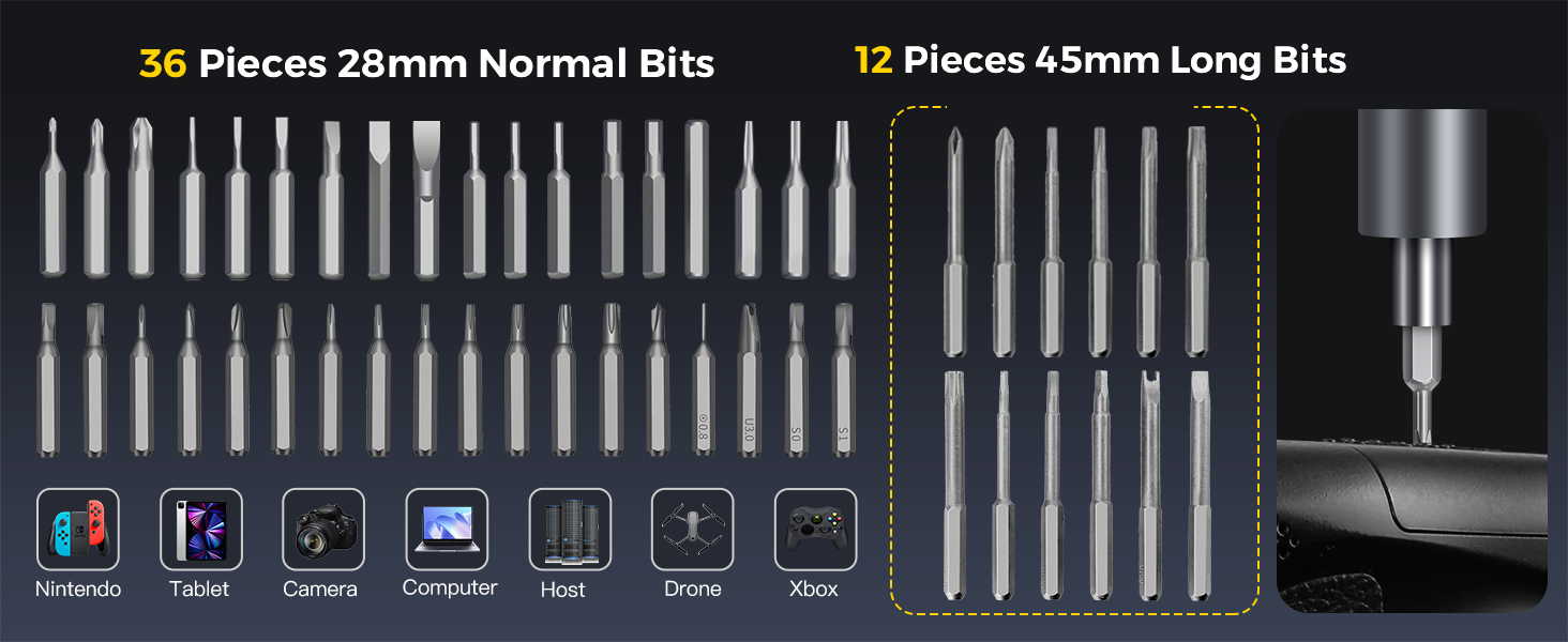 electric mini screwdriver set