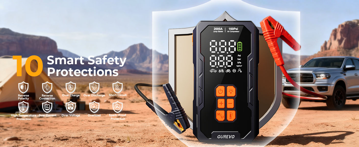 jump starter with air compressor