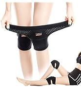 HUEGLO Protective Knee Pads for Dancers,Volleyball Knee Pad for Girls,Soft Sponge Knee Pads for A...