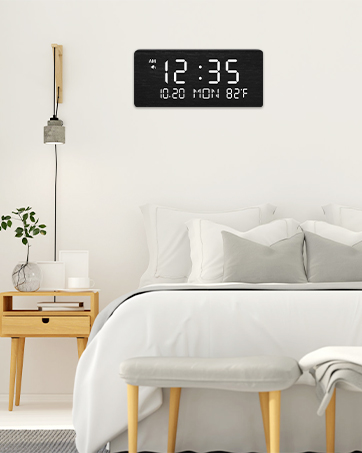 digital wall clock