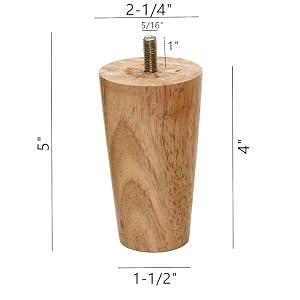 Legs Dimensions