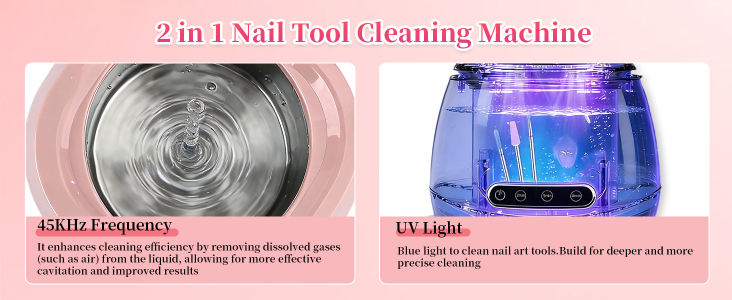 nail tool cleaning machine