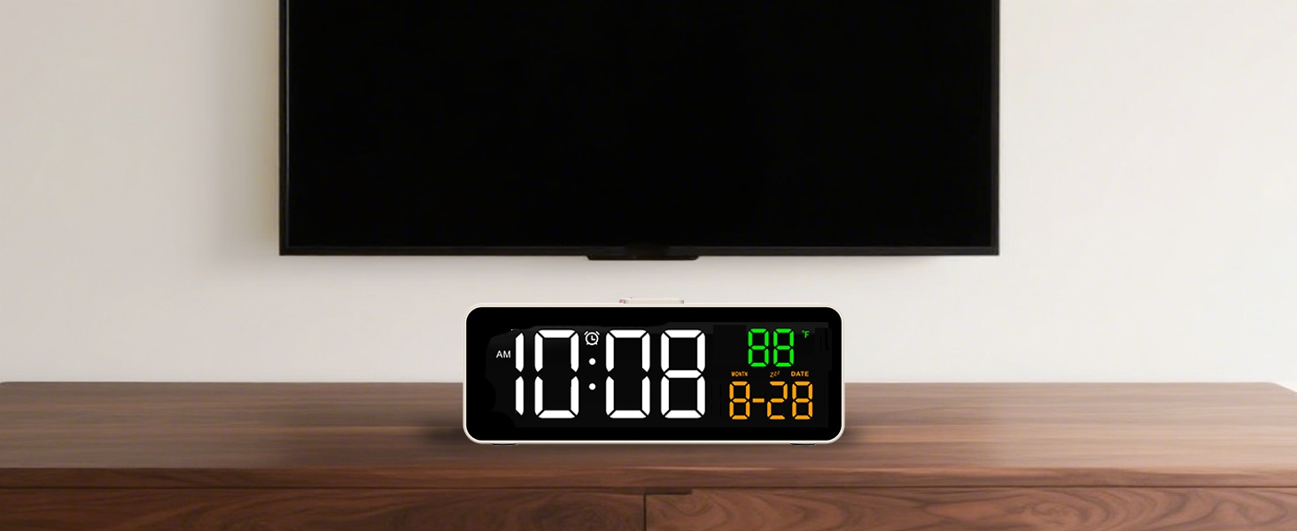 clock for post-cable living