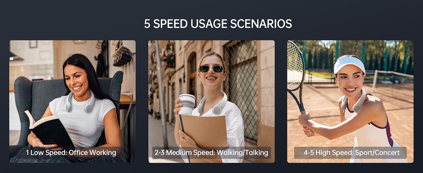 portable neck fan