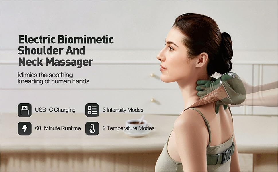 neck massager with fingers