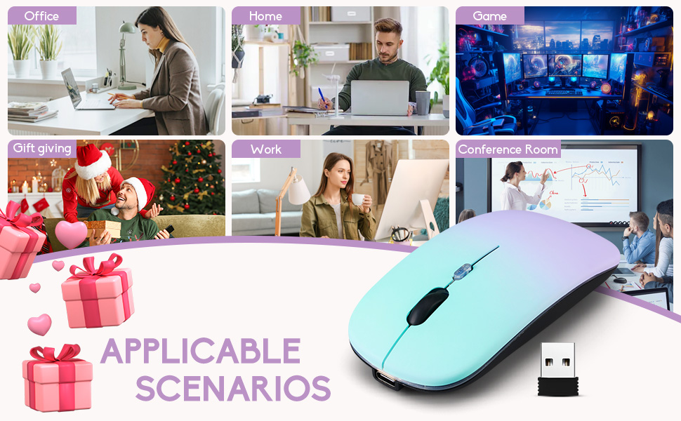 Wireless Bluetooth Mouse,
