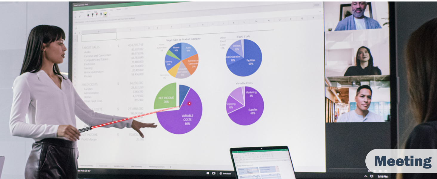 pointer clicker for presentation