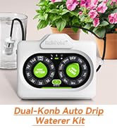 RAINPOINT Easy-Setup Automatic Plant Waterer Indoor for Pot Plant Adjustable Water Output,Battery...