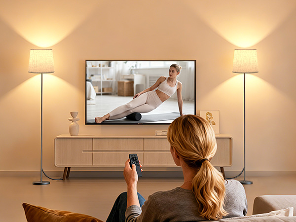 remote control floor lamp