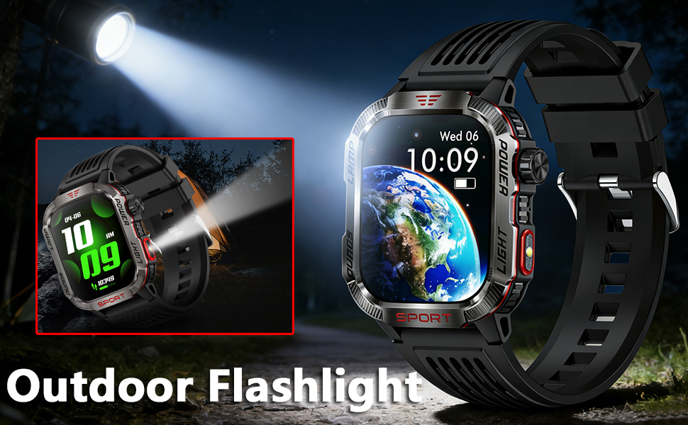 Outdoor flashlight