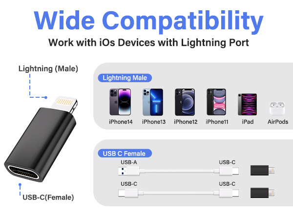 usb c to lightning adaptor