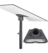 Steinwhale Pipe Adapter for Starlink Standard/Gen 3, Pole Mount Adapter Mounting Kit Aluminum, Co...