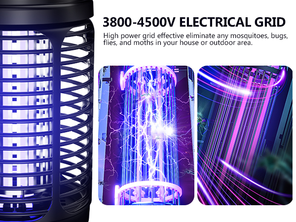 electric bug light mosquito zapper outdoor electric mosquito killer