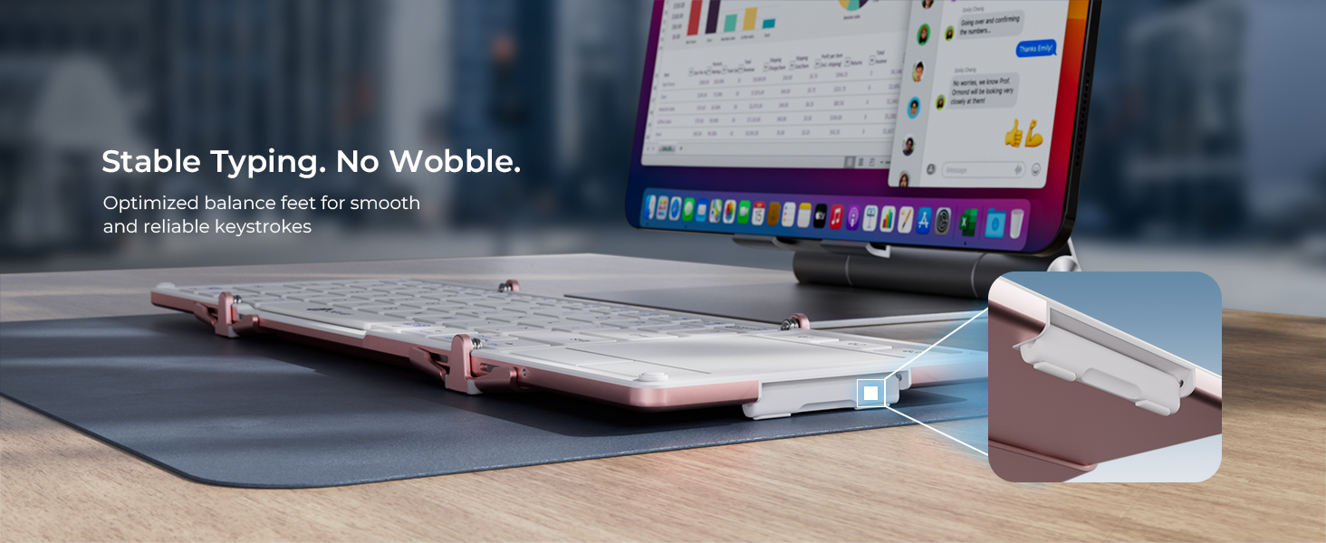 Folding Bluetooth Keyboard