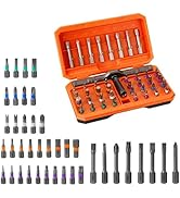 42 in 1 Magnetic Screwdriver Set, DIY Ratcheting Screwdriver Set, Multi Bit Magnetic Drive Set wi...