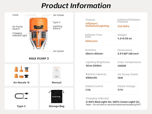 portable air pump