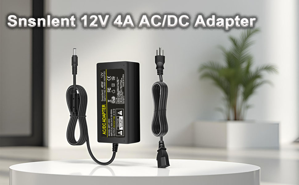 12v 4a power supply adapter