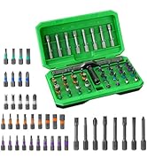42 in 1 Magnetic Screwdriver Set, T Handle Ratchet Screwdriver Kits with S2 Steel Bits, DIY Porta...