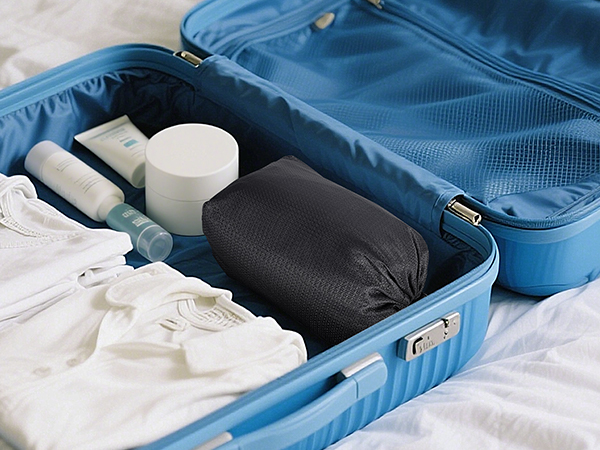 The foldable daypack is space-saving. Ideal for airport carry-on, market trips, and excursions