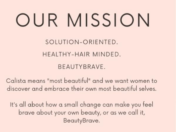 Our Mission is solution-oriented, healthy-hair minded, and beauty brave