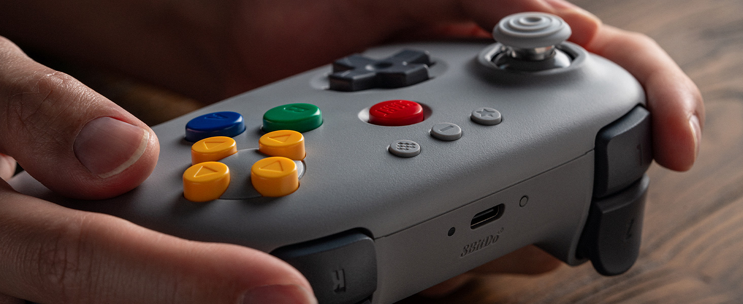 Bluetooth Controller for Analogue 3D, Switch, Switch 2, Windows, and Android