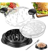 PEOUWNES Chicken Shredder, Large Chicken Breast Shredder Tool Twist with Fork, Visible Meat Shred...