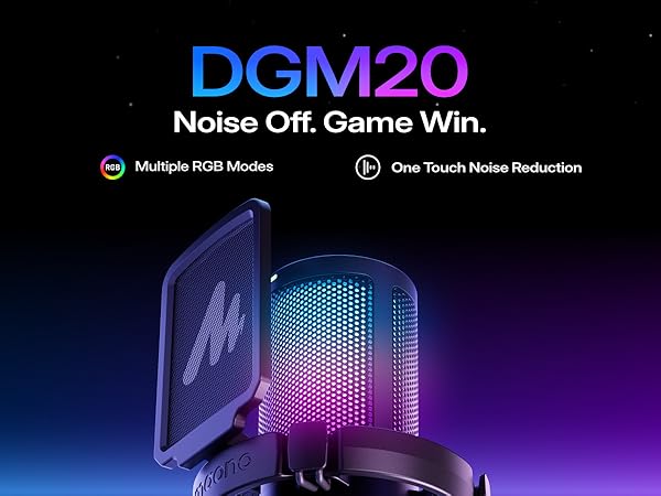 usb gaming microphone maono dgm20s mic for pc streaming
