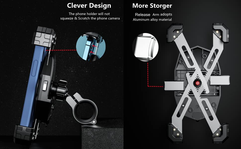 motorcycle cell phone mount