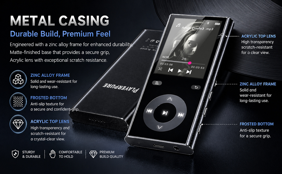 mp3 player mp3 mp3 player with bluetooth mp3 player for kids music player digital audio player