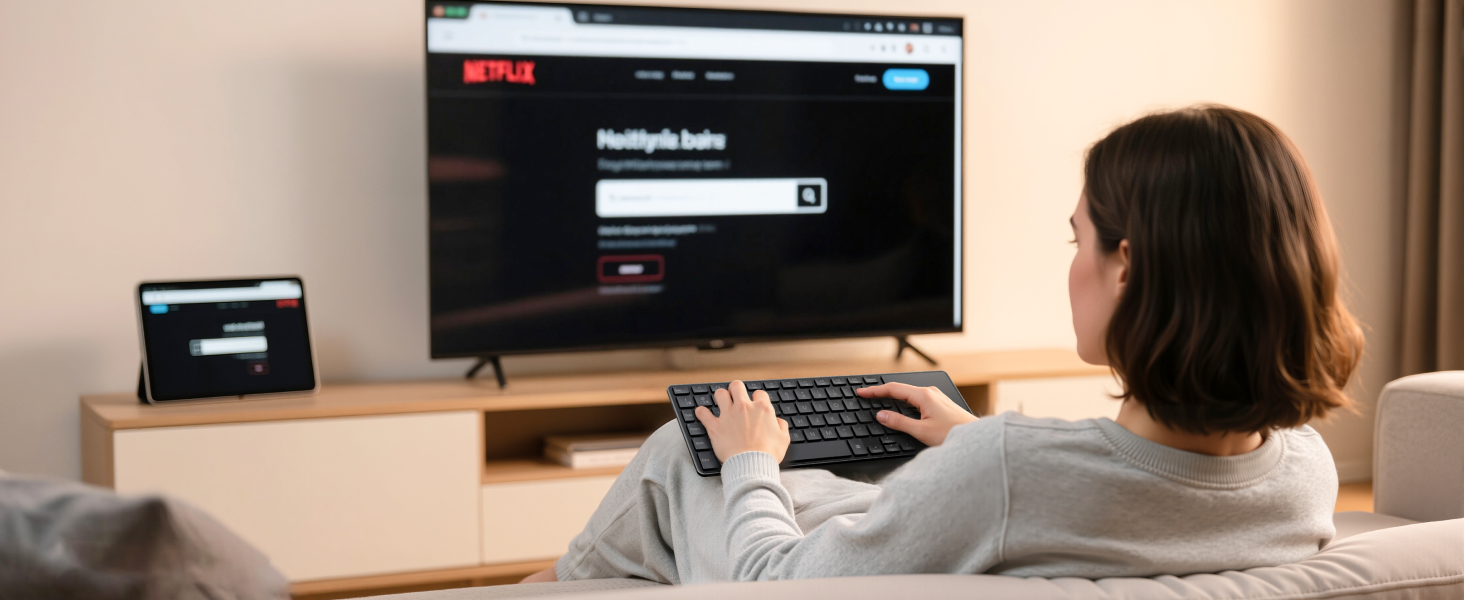 Multi-Device HTPC Keyboard