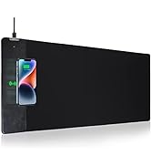 Mouse Pad with Wireless Charger, Gaming Mouse Pad, 31.5"x15.7" Extra Large Mouse Pad XXL, Desk Pa...