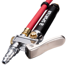 air chuck with pressure gauge