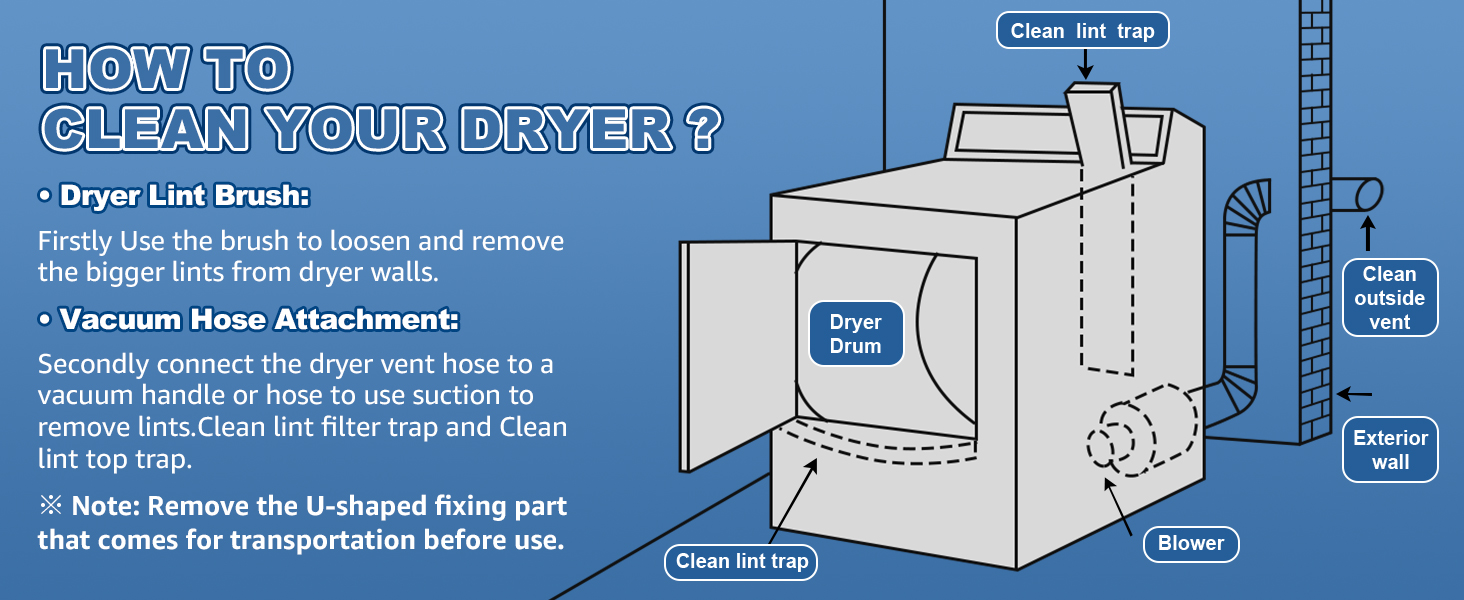 dryer vent cleaner kit