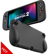 MoKo Silicone Protective Case for Nintendo Switch 2 2025 - Soft Grip Cover with Ergonomic Design,...