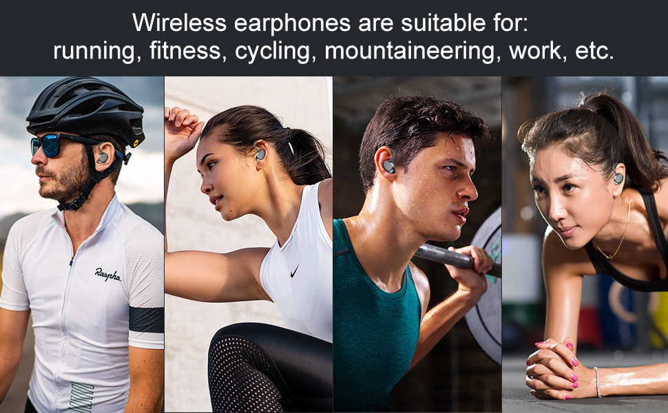 Q61 Bluetooth 5.3 Headphones is waterproof