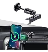 Kaishengyuan Magnetic Phone Mount with Wireless Charging for Ram Truck 2013-2018, Dash Mount Cell...